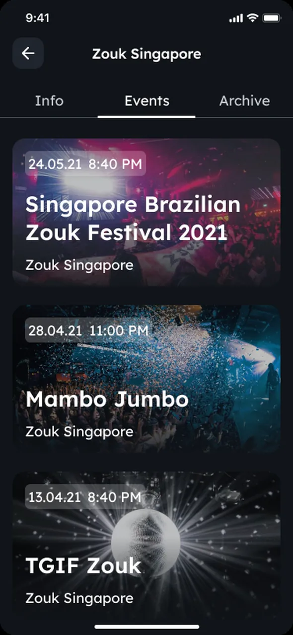 Lit: events.